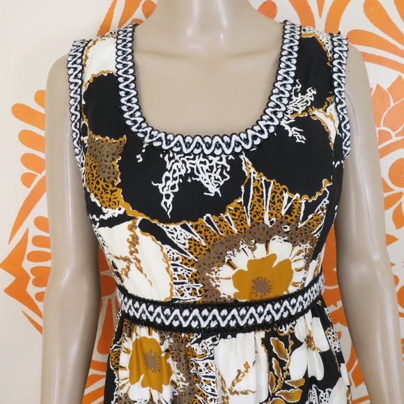 Vintage Alex Colman 60's Hawaiian Dress S/M - Picture 2 of 3